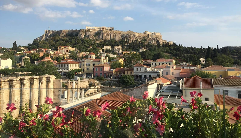 Panoramic view of Greece