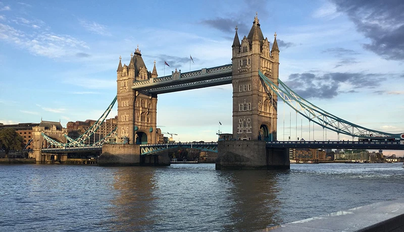 View of the London Bridge