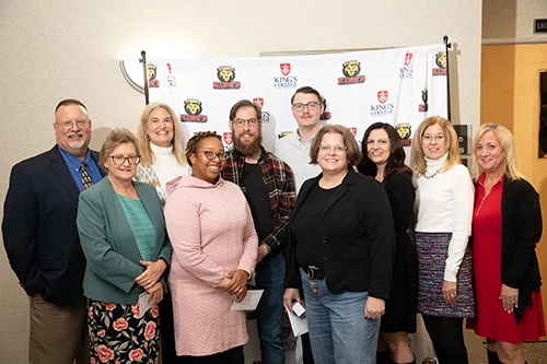 group photo of faculty and staff