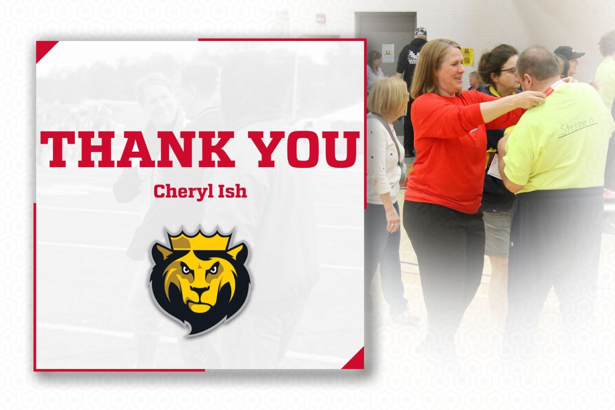 Thank you image with Cheryl's picture